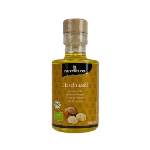 Nutfields Bio Haselnussöl | kaltgepresst | vegan | 100 ml von Nutfields