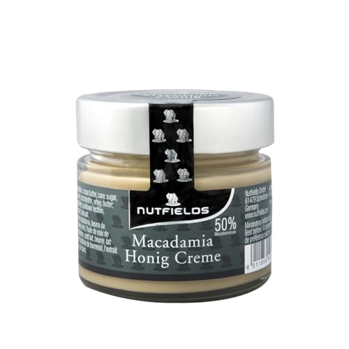 Nutfields Macadamia Honig Creme | 50% Macadamianüsse | Brotaufstrich | Gourmet von Nutfields