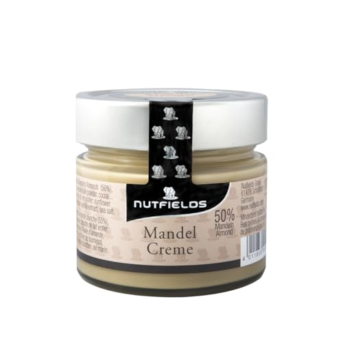 Nutfields Mandelcreme | Gourmet | Brotaufstrich | 50% Mandel | 175 g von Nutfields