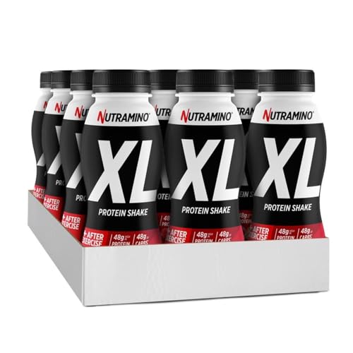 Nutramino - Pack Xl Shake (12x475ml) - Proteingetränke - Cremige Protein-Shakes - Fräser von Nutramino