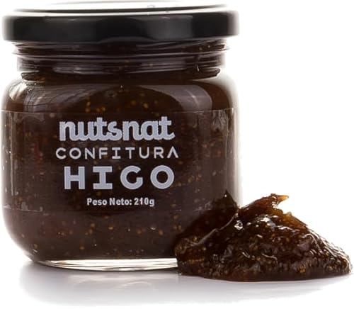 Nutsnat Mermelada de Higos Negra - spanische Feigen Marmelade (1 x 210 gr) von Nutsnat