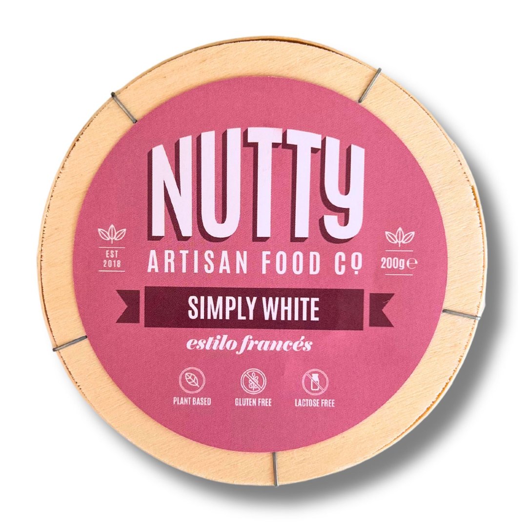 Simply White Vegane Käsealternative von Nutty Artisan Food CO