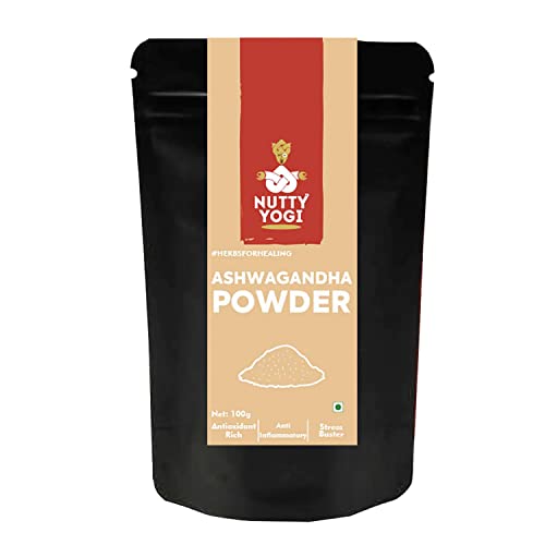 NUTTY YOGI Ashwagandha-Pulver 100 g (1 Stück) von Nutty Yogi