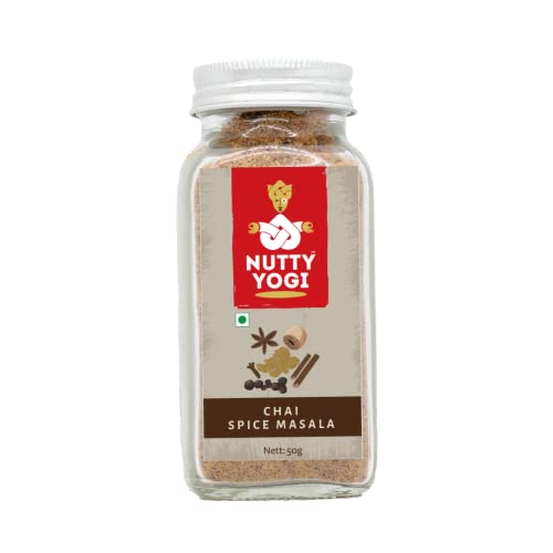 Nutty Yogi Chai Spice Natural Ingridients Masala for Chai 50 gm von Nutty Yogi