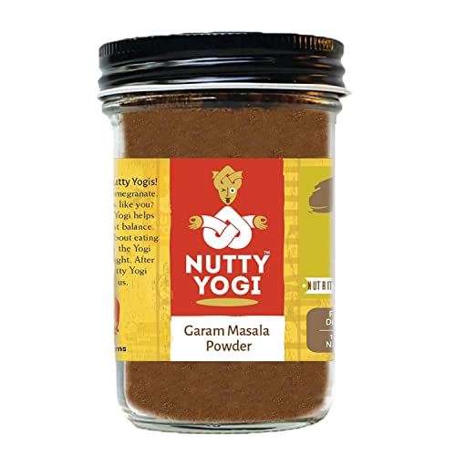 Nutty Yogi Garam Masala Powder 100 Gm 20 Unique Spices All Natural Made Traditionally On Low Heat Freshly Ground Whole Spices von Nutty Yogi