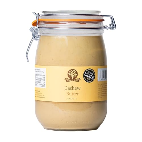 Nutural World - Cremige Cashewbutter (1kg) - Great Taste Award Gewinner von Nutural World