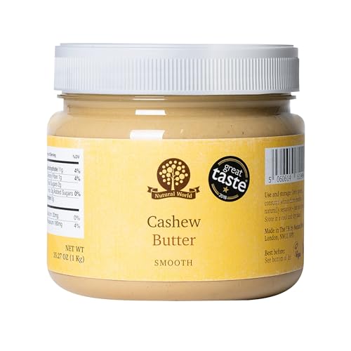 Nutural World - Cremige Cashewbutter (1kg) - Great Taste Award Gewinner von Nutural World