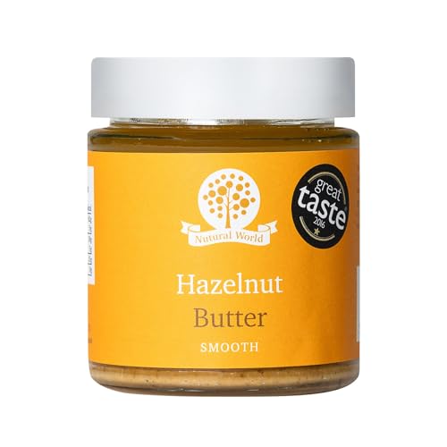 Nutural World - Cremige Haselnussbutter (170g) - Great Taste Award Gewinner von Nutural World