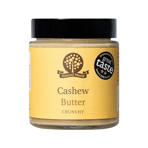 Nutural World - Knusprige Cashewbutter (170g) - Great Taste Award Gewinner von Nutural World