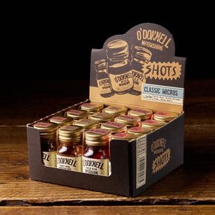 O'Donnell Classic Micros Micro-Set 4-fach sortiert 20-25% vol., 16er Pack (16 x 0.02 l) von O'Donnell Moonshine