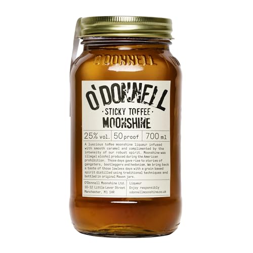 O'Donnell Moonshine STICKY TOFFEE Liqueur 25% Vol. 0,7l von O'Donnell Moonshine