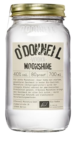 O'Donnell Moonshine - Vodka Likör (700ml) - Handwerklich hergestellte Spirituosen aus Berlin - 40% Vol. Alkohol von O'Donnell Moonshine