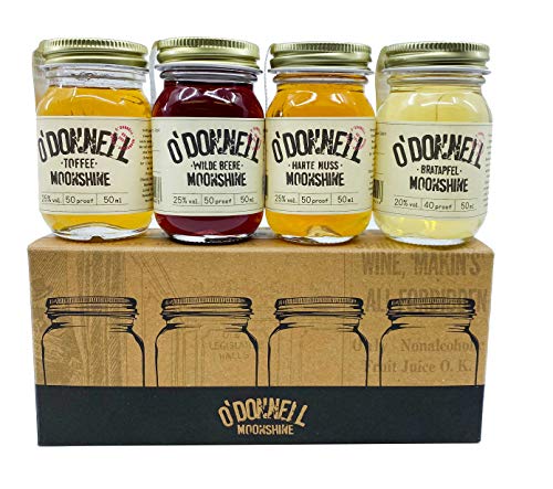 O'Donnell Moonshine WINTER MINIS 23,8% Volume 4x0,05l in Geschenkbox von O'Donnell Moonshine