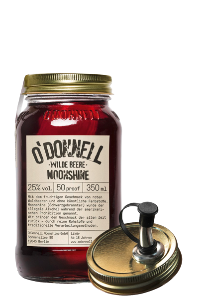 O'Donnell Moonshine Wilde Beere Likör - O'Donnell Moonshine - Spirituosen von O'Donnell Moonshine