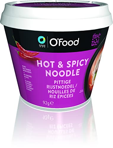 O'FOOD - Instant Reisnudeln scharf & scharf Bowl, (1 X 92 GR) von O’Food