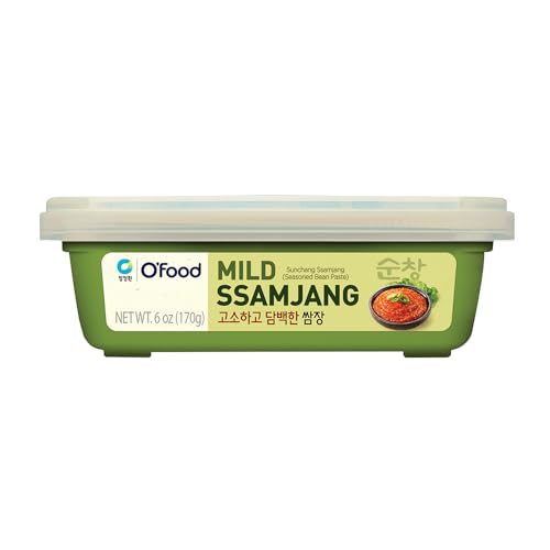 O'food Chung Jung One Koreanische Milde Ssamjang Koreanische Traditionelle Sunchang Gewürzte Sojabohnenpaste (170 g) von O’Food