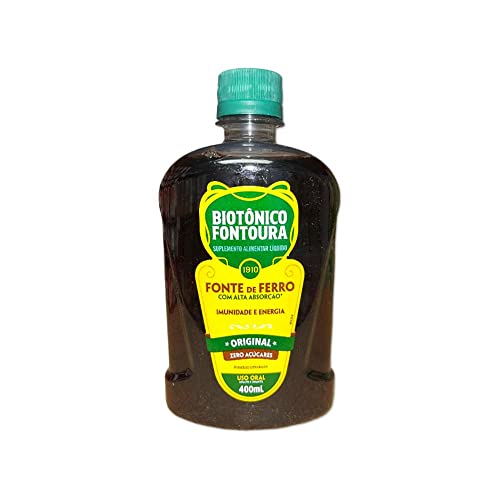 O Gajo Biotônico Fontoura 400ml, Mineral, Unflavoured, Wasserflasche, 15.9 ounces, 7.8 x 20.5 x 4.4 cm, 1.2 pounds, 400ml von O Gajo