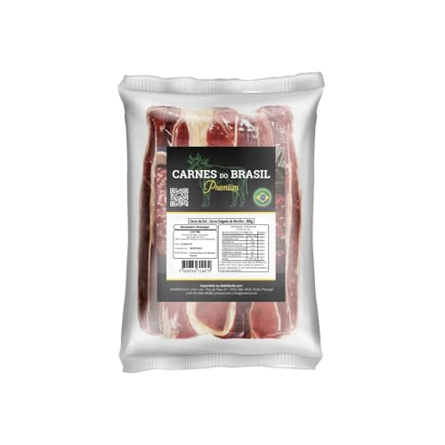 Sonnenfleisch - gesalzenes Fleisch aus Bullen - 500gr Center Carnes Carne de Sol Salgada de Novilho - 500g von O Gajo