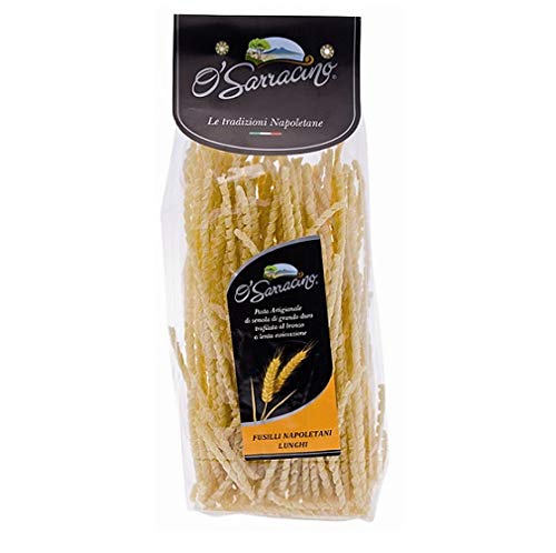 O' sarracino Pasta Fusilli Napoletani Lunghi zur Bronze Handwerker 500g von O' sarracino