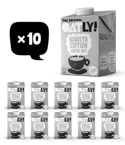 Oatly Haferdrink Barista Edition 500ml X 10 (Die Verpackung kann variieren) von OATLY