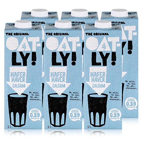 Oatly - Haferdrink Calcium - Packung mit 6 (6 x 1 Liter) von OATLY