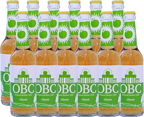OBC Apfel Cidre, 0,33 l, 3% und 5% Vol, inkl. 0,96€ Pfand, 12-er Pack (OBC Classic 3%) von OBC
