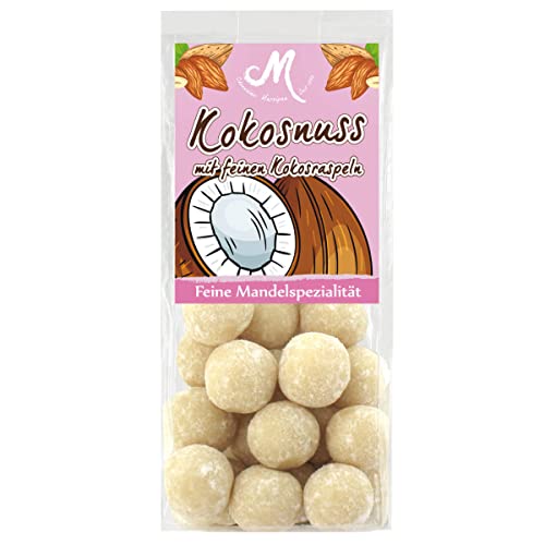 Odenwälder Marzipan Eierlikör Mandel Kugeln mit Vanille 150g von Odenwälder Marzipan