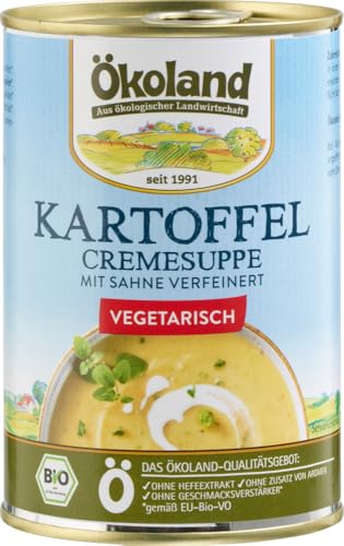 ÖKOLAND Bio Kartoffel-Cremesuppe (2 x 400 gr) von ÖKOLAND