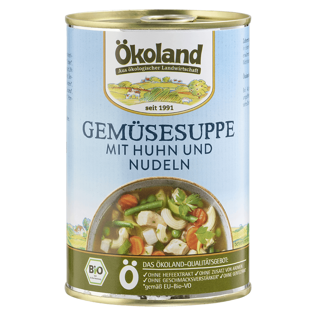 Bio Gemüsesuppe von Ökoland