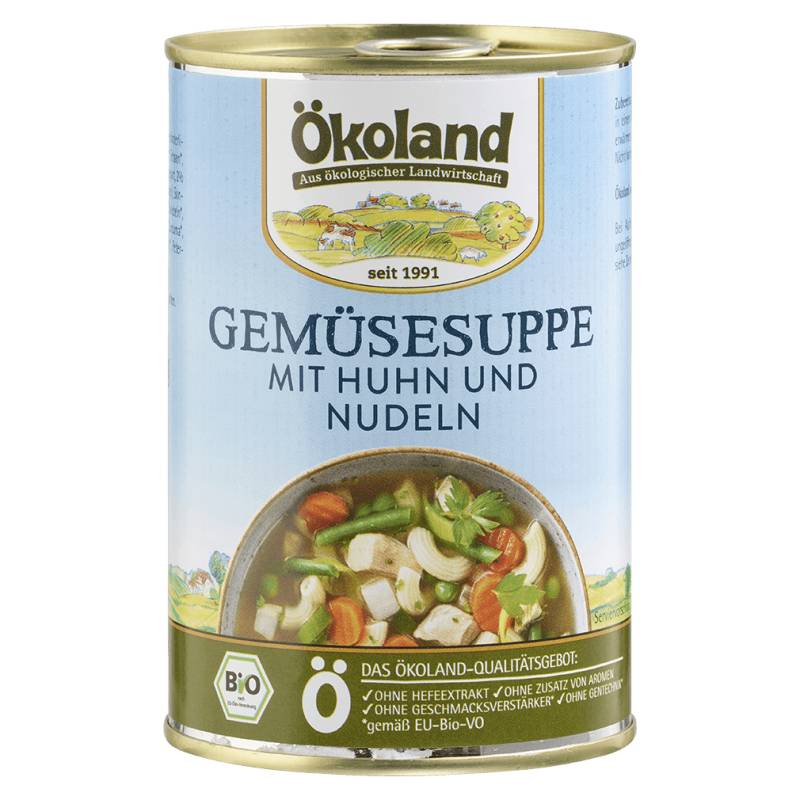 Bio Gemüsesuppe von Ökoland