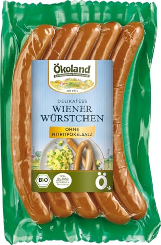 Delikatess Wiener Würstchen 12 x 200 gr von Ökoland