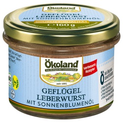 Geflügel-Leberwurst von Ökoland