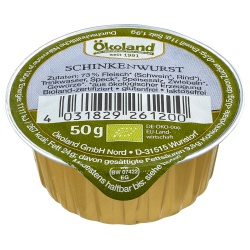 Gourmet-Schinkenwurst von Ökoland