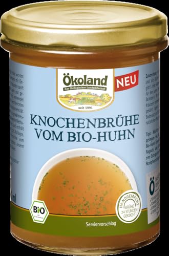 Knochenbrühe vom Bio-Huhn von Ökoland