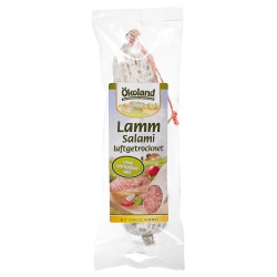 Lammsalami, luftgetrocknet von Ökoland