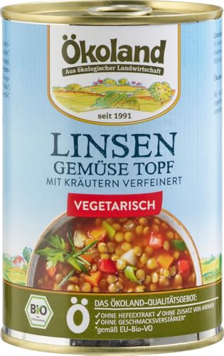 Linsen-Gemüse-Topf 12 x 400 gr von Ökoland