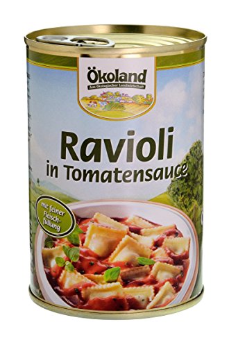 Ökoland Ravioli mit Fleischfüllung (400 g) - Bio von Ökoland Nord GmbH