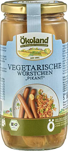 Ökoland Vegetarische Würstchen - Pikant 200g von Ökoland