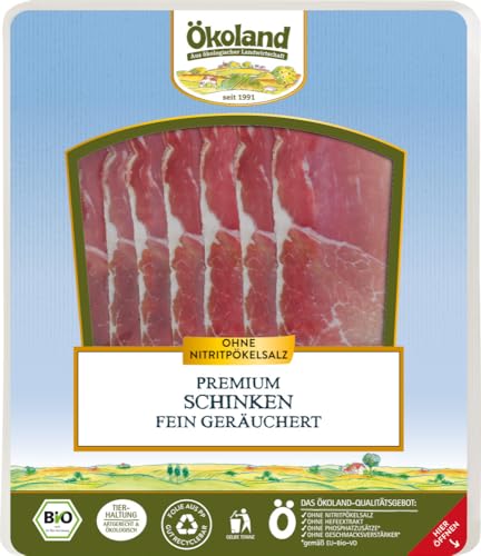 Premium Schinken fein geräuchert 18 x 80 gr von Ökoland