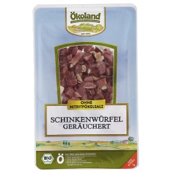 Premium-Schinkenwürfel, luftgetrocknet & geräuchert von Ökoland