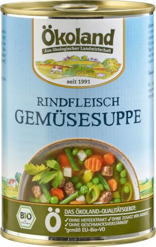 Rindfleisch-Gemüsesuppe 2 x 400 gr von Ökoland