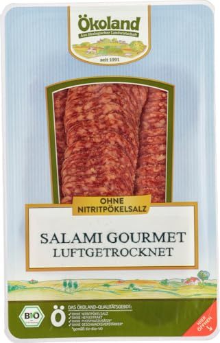 Salami Gourmet luftgetrocknet 12 x 80 gr von Ökoland