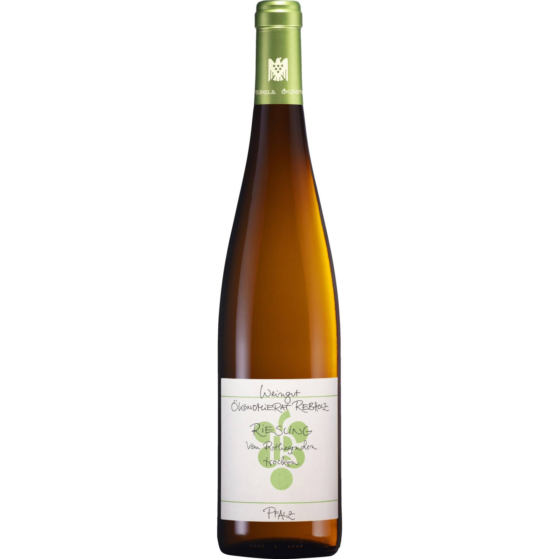 Riesling vom Rotliegenden, trocken, Pfalz, Pfalz, 2023, Weißwein von Ökonomierat Rebholz,76833,Siebeldingen,Deutschland