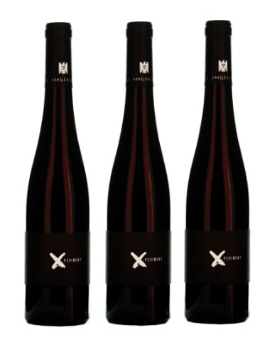 3x 0,5l - 2018er - Ökonomierat Rebholz - X-Periment - Spätburgunder - Pfalz - Deutschland - Likörwein süß - Dessertwein von Ökonomierat Rebholz