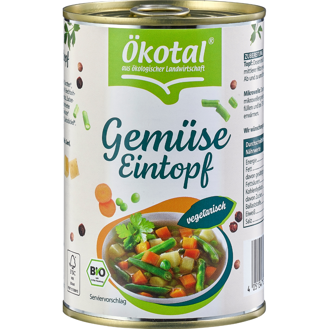 Gemüseeintopf vegetarisch von Ökotal