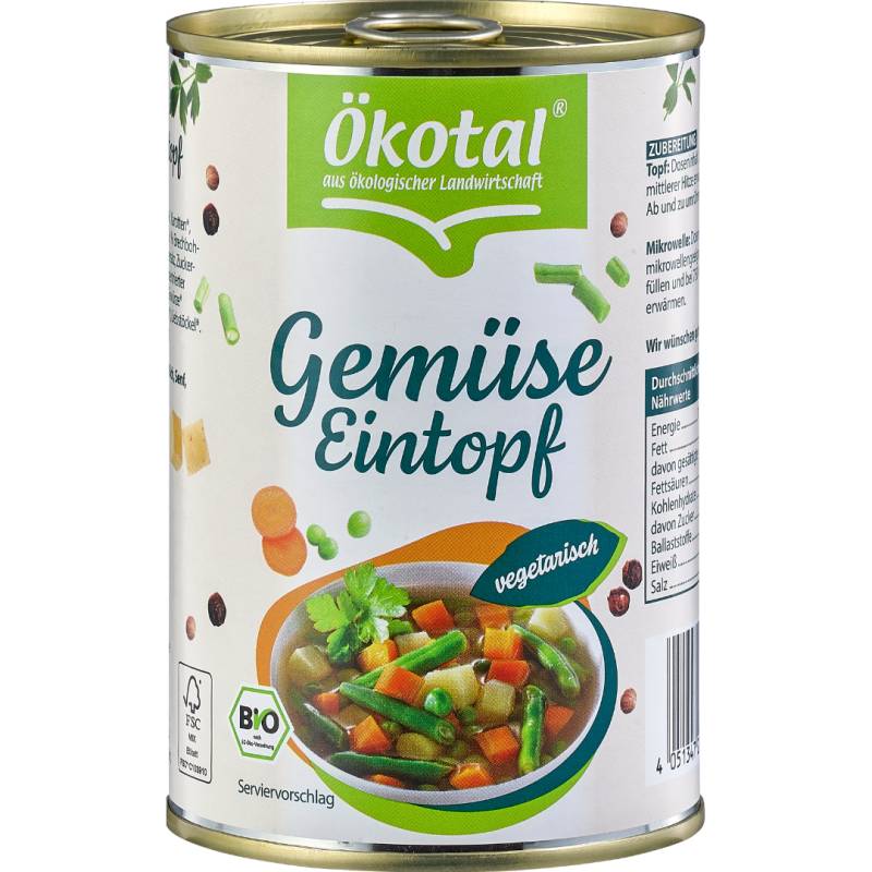 Gemüseeintopf vegetarisch von Ökotal