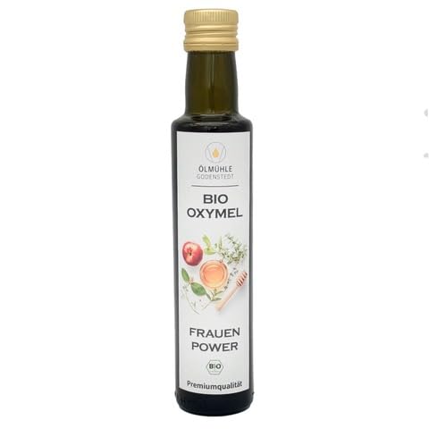 Bio Oxymel - Frauen Power, 250ml, Bio Kräuterauszug mit Bio Honig, natürliche Stärkung von Ölmühle Godenstedt GmbH