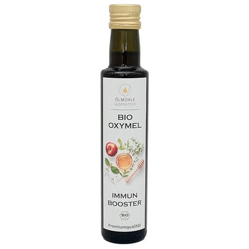 Bio Oxymel - Immun Booster, 250ml, Bio Kräuterauszug mit Bio Honig, natürliche Stärkung von Ölmühle Godenstedt