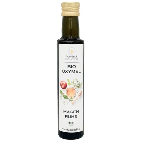 Bio Oxymel - Magen Ruhe, 250ml, Bio Kräuterauszug mit Bio Honig, natürliche Stärkung von Ölmühle Godenstedt GmbH