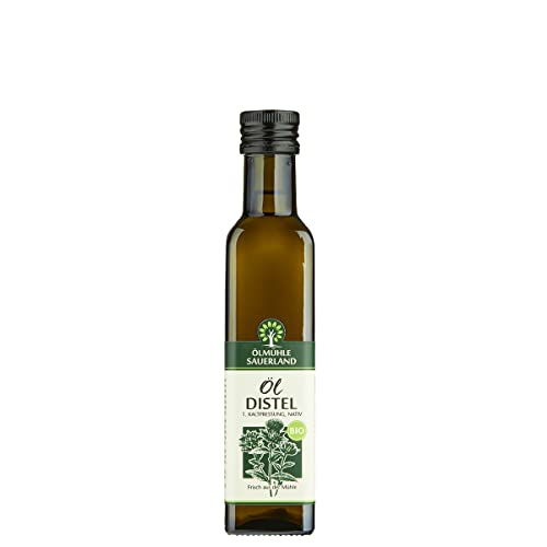 ÖLMÜHLE SAUERLAND - Distelöl BIOLAND kaltgepresst nativ (250 ml) von Ölmühle Sauerland